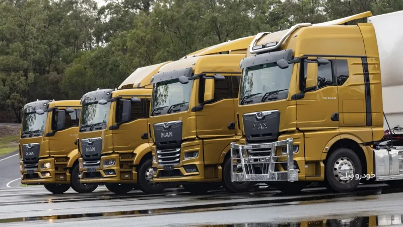 صف کشنده های مان | MAN Truck Lineup