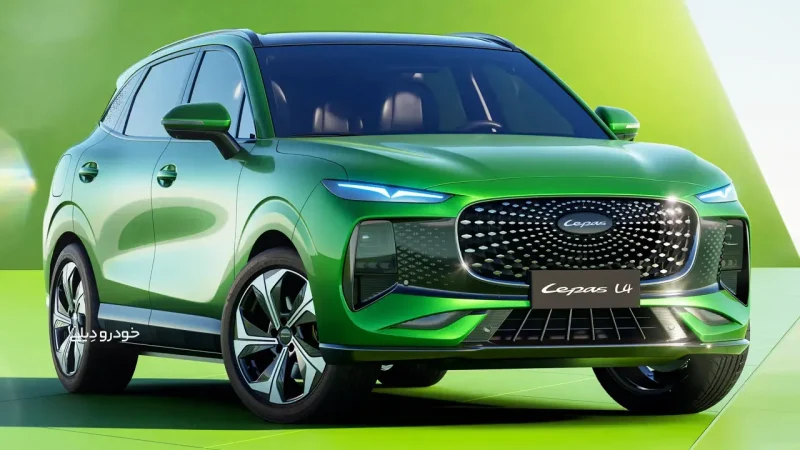 خودرو جدید لپاس L4، محصول برند صادراتی LEPAS چری | کراس‌اوور Chery Lepas L4