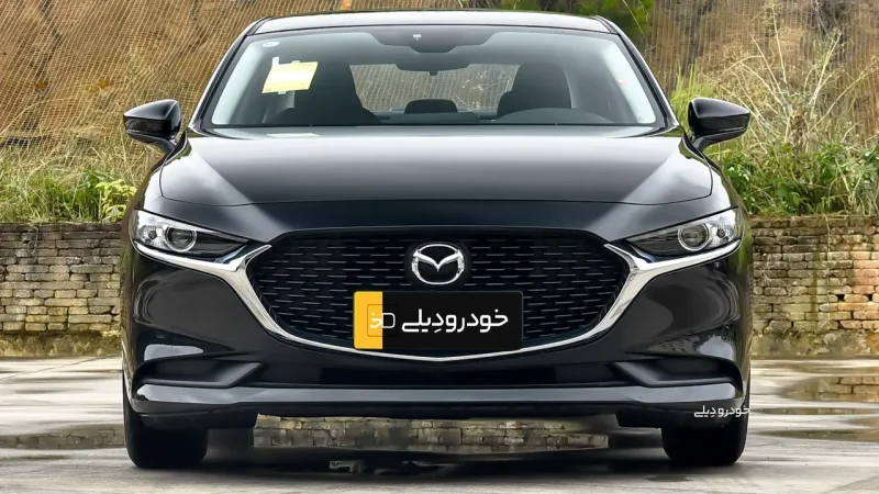 عکس مزدا ۳ سدان وارداتی با رنگ سیاه | فروش بدون قرعه کشی مزدا ۳ وارداتی شرکت BM Cars گروه بهمن | Black Mazda 3 Sedan | ۱۳ بهمن ماه ۱۴۰۴