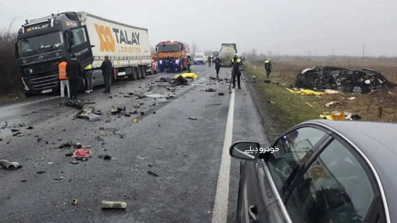 حادثه دلخراش تصادف و مرگ هفت هوادار تیم فوتبال پائوک تسالونیکی یونان در رومانی