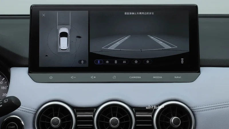 نمایشگر مولتی‌مدیا خودرو وارداتی نیسان قشقایی آنر شرکت نامی خودرو پیشرو | Nissan Qashqai Honor | Nami Khodro | 日产逍客