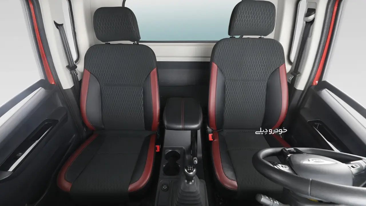 عکس فضای داخلی و کابین، قیمت، مشخصات و شرایط فروش کامیونت فورس ۳.۸ تن بهمن دیزل | ۲۰ بهمن ۱۴۰۴ | بورس کالا | Force F38 Truck by Bahman Diesel