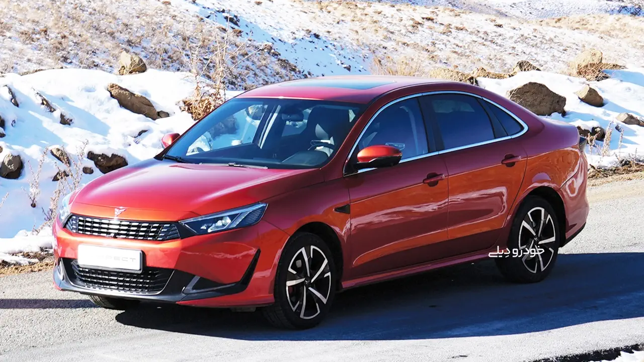 عکس نمای جلو خودرو سدان ریسپکت ۲ شرکت بهمن موتور | قیمت و شرایط ثبت نام جدید دو خودرو فیدلیتی الیت تیپ ۲ (۷ نفره) و ریسپکت ۲ بهمن موتور | بهمن ۱۴۰۴
