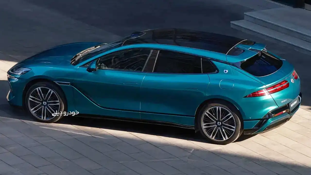مدل ۲۰۲۶ استیشن کوپه-مانند تماما-برقی دنزا | Denza Z9 GT | بیوایدی | BYD