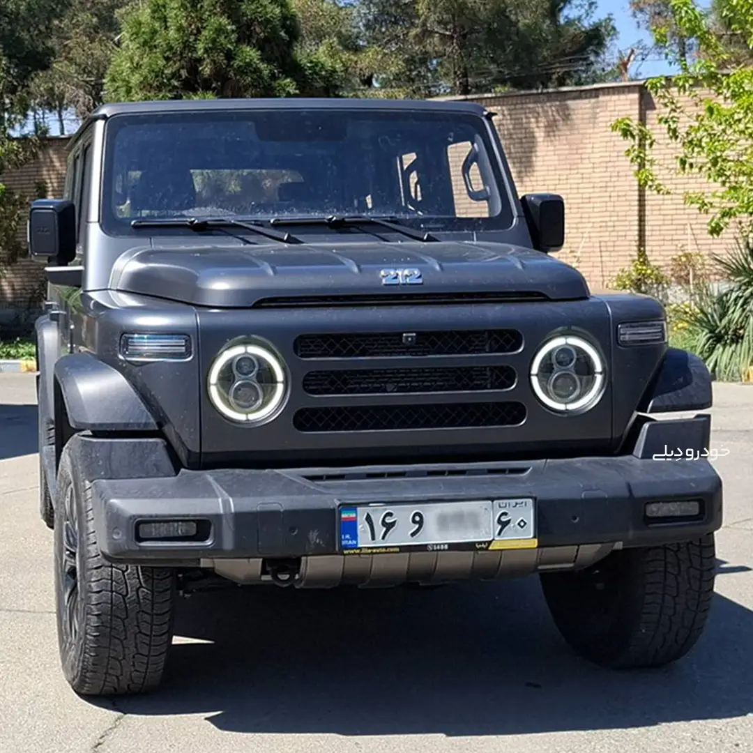 خودرو جدید 212 T01 مونتاژی صنایع خودروسازی ایلیا پلاک ملی گرفت | SUV آفرود ۲۱۲