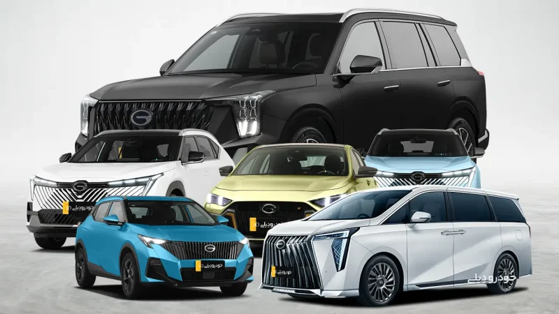 آغاز به کار جیران موتور با فروش ۶ مدل از خودرو های GAC | واردات GAC به ایران | G-Run Motor Starts Imports and Sales of GAC Cars in Iran