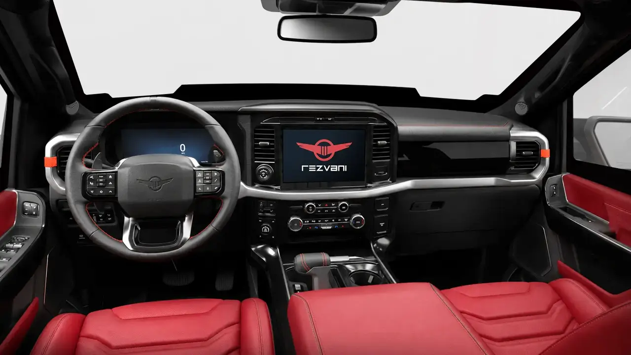 معرفی پیکاپ آفرود رضوانی موتورز برپایه فورد F-150 رپتور | Rezvani Fortress