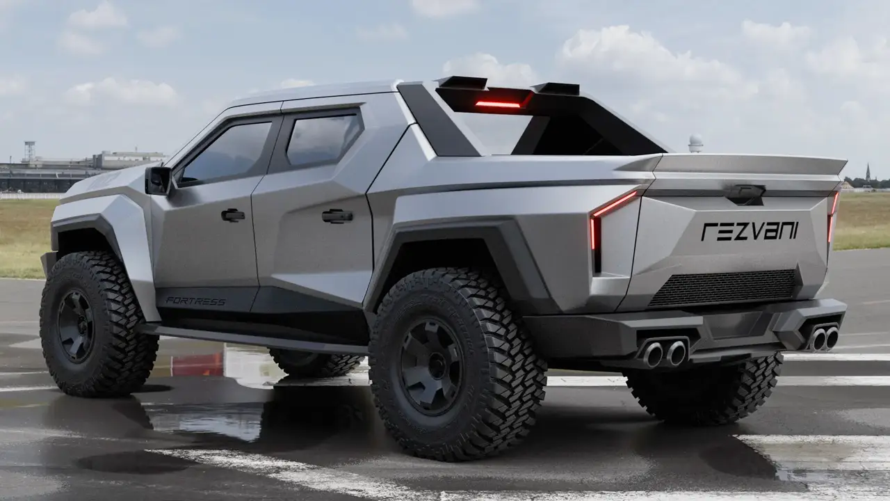 معرفی پیکاپ آفرود رضوانی موتورز برپایه فورد F-150 رپتور | Rezvani Fortress