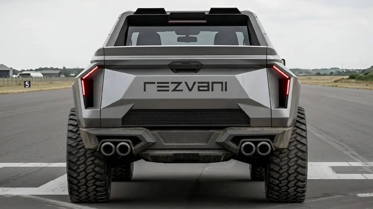 معرفی پیکاپ آفرود رضوانی موتورز برپایه فورد F-150 رپتور | Rezvani Fortress