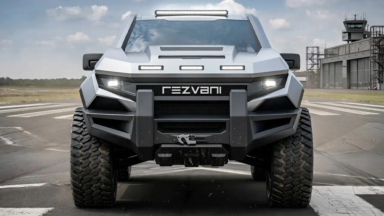 معرفی پیکاپ آفرود رضوانی موتورز برپایه فورد F-150 رپتور | Rezvani Fortress