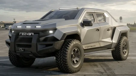 معرفی پیکاپ آفرود رضوانی موتورز برپایه فورد F-150 رپتور | Rezvani Fortress