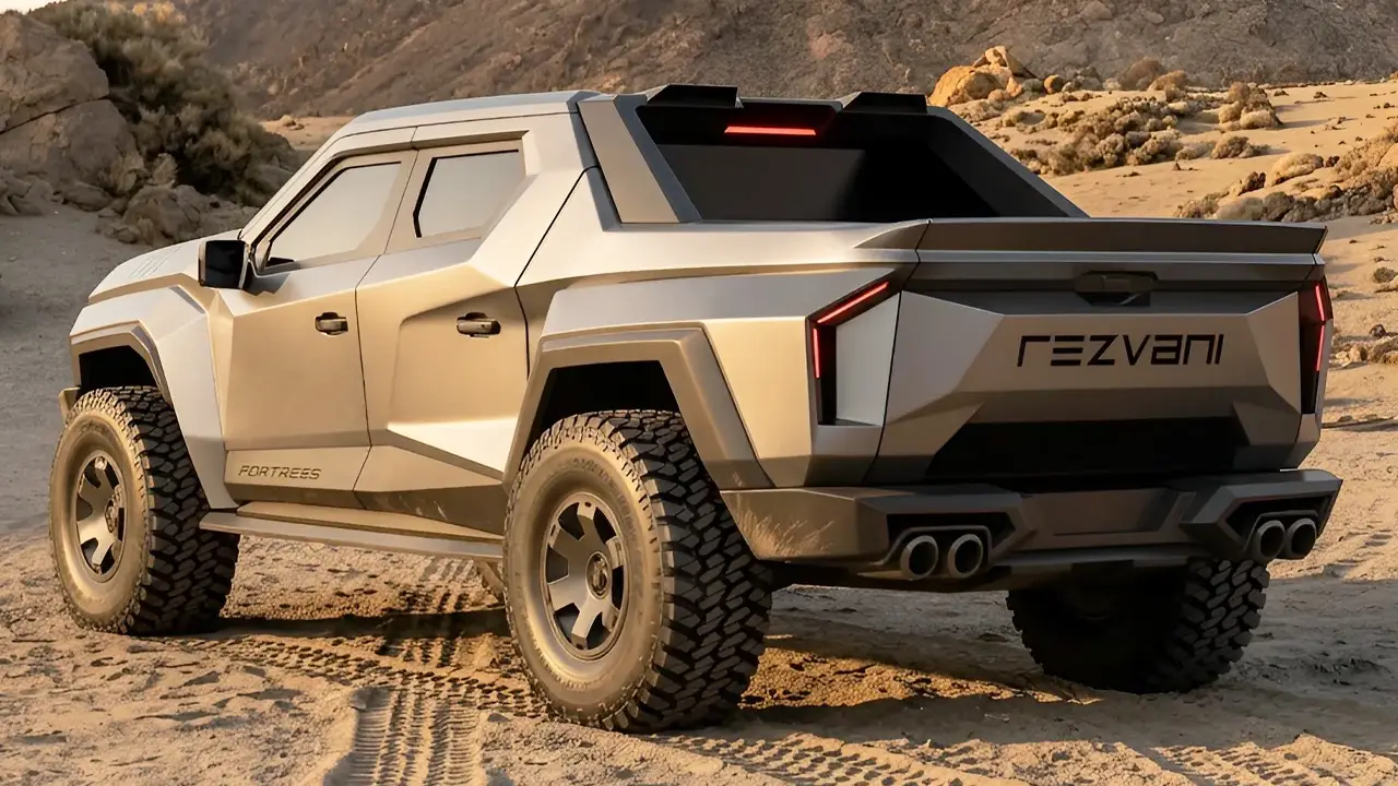 معرفی پیکاپ آفرود رضوانی موتورز برپایه فورد F-150 رپتور | Rezvani Fortress