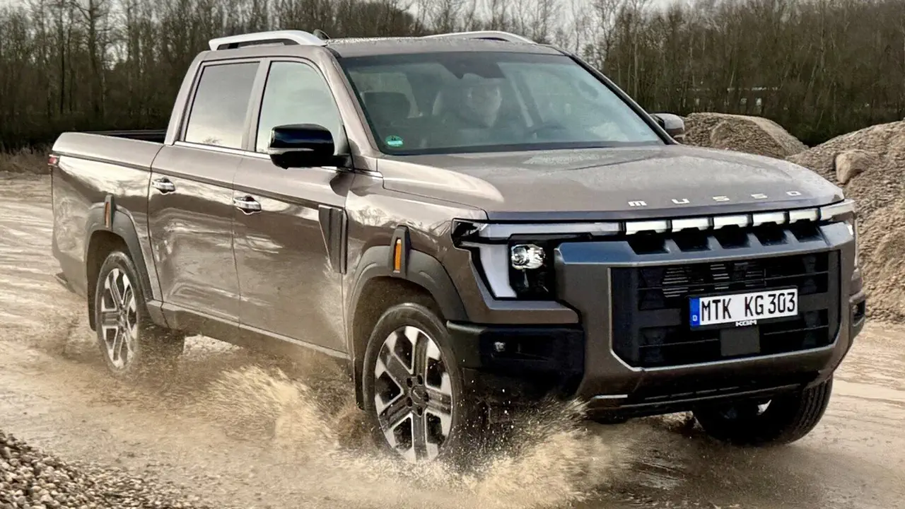 نمونه نیوفیس پیکاپ سانگیانگ موسو گرند خان | 2026 KGM Musso Grand Q300 Pickup