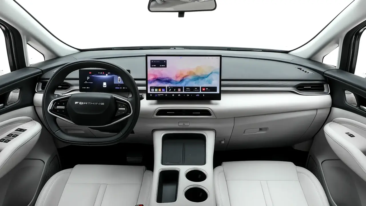 سوبا M4 جدید بازار چین | Dongfeng Forthing Xinghai V6 Electric MPV