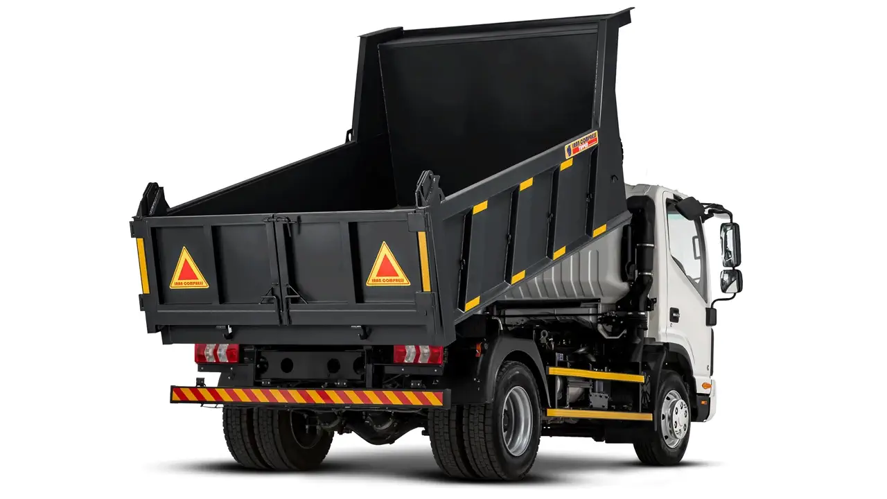 کامیونت کمپرسی جک ۶ تن شرکت آرین دیزل | JAC N-Series 6 Ton Light Truck Tipper Chassis in Iran