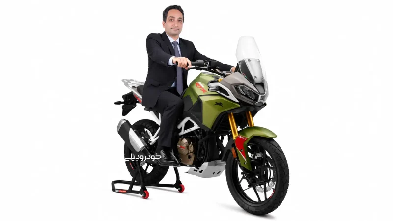 پیمان کارگر مدیرعامل TVS Motor Company، سومین موتورسیکلت ساز بزرگ هند شد