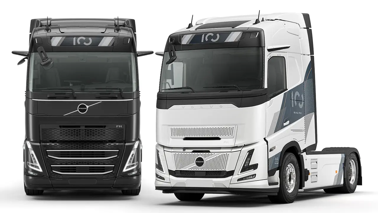 نسخه ۱۰۰ سالگی کامیون کشنده ولوو FH و FH16 معرفی شد | Volvo 100 Year Edition