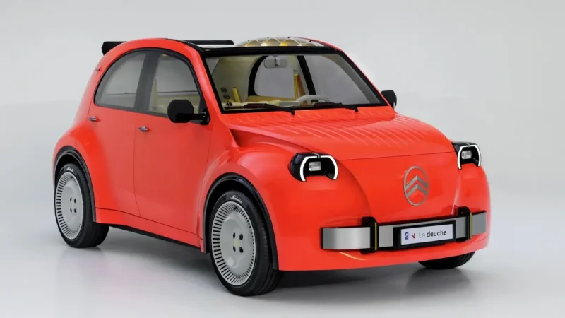 پیش‌‎نمایش نسل جدید سیتروئن ژیان رونمایی شد | کانسپت 2026 Citroen 2CV