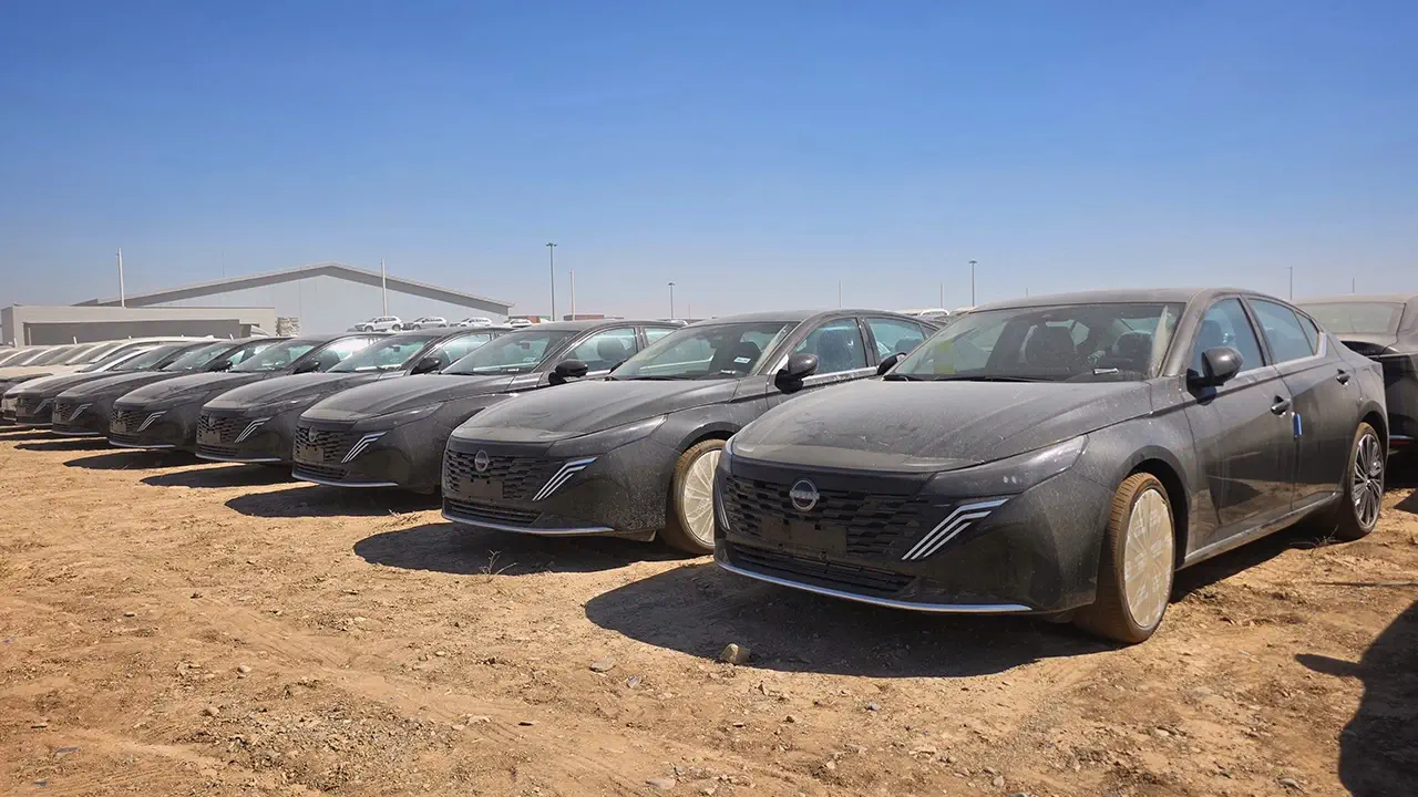 محموله بزرگ نیسان تیانا وارداتی کارنو اسپیکو به گمرک رسید | 2026 Nissan Teana