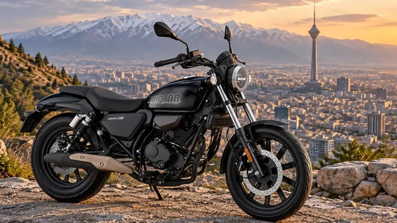 موتورسیکلت کروزر QJMotor SRV 200 در ایران | قیمت موتورسیکلت کویر موتور | QJMotor، لامبرتا، رویال آلوی و زونتس | آبان ۱۴۰۵