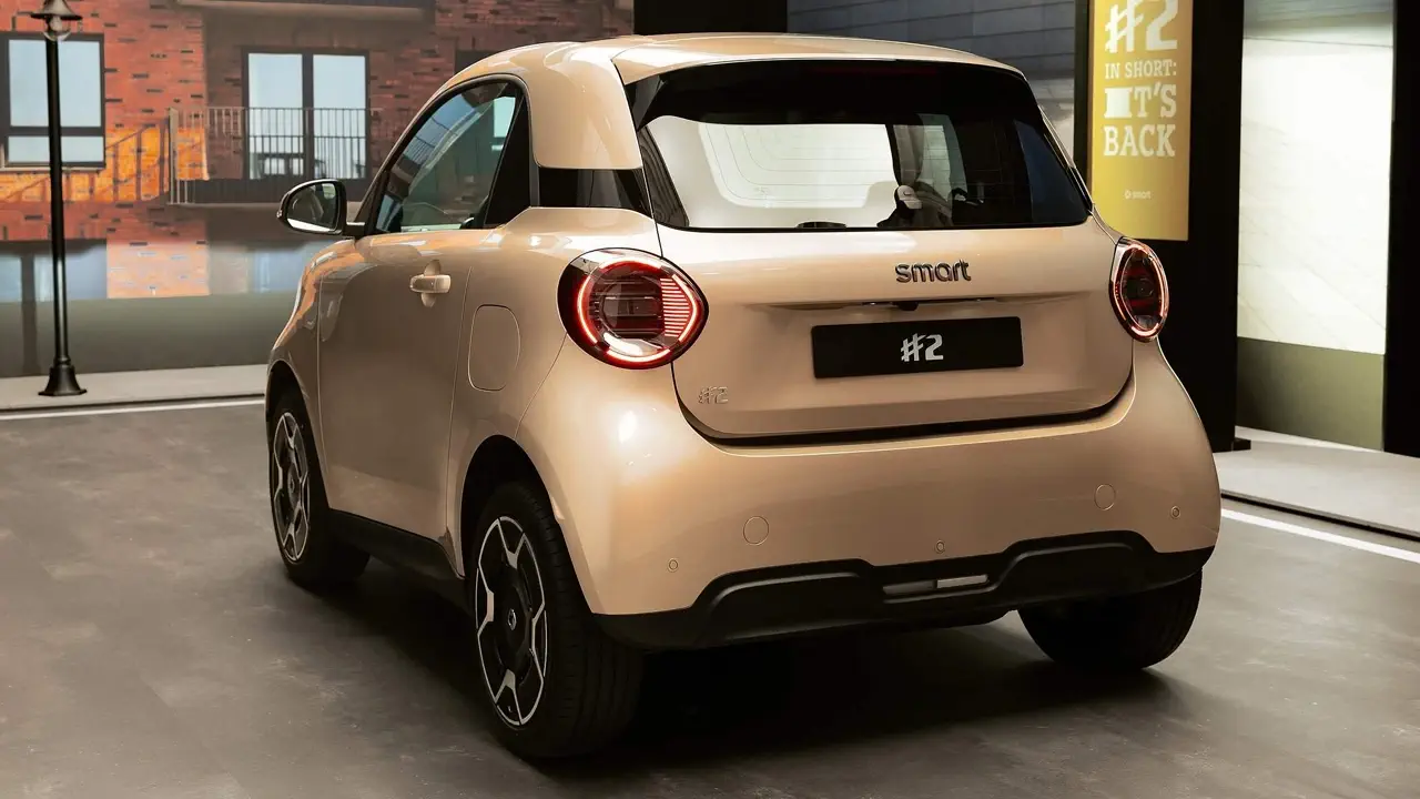 اسمارت هشتگ ۲ به عنوان نسل جدید اسمارت فورتو رونمایی شد | 2027 Smart #2